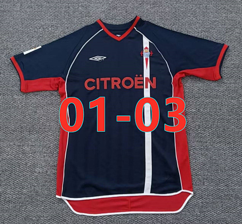 01-03 Celta Third Retro Fans Version Jersey S-2XL