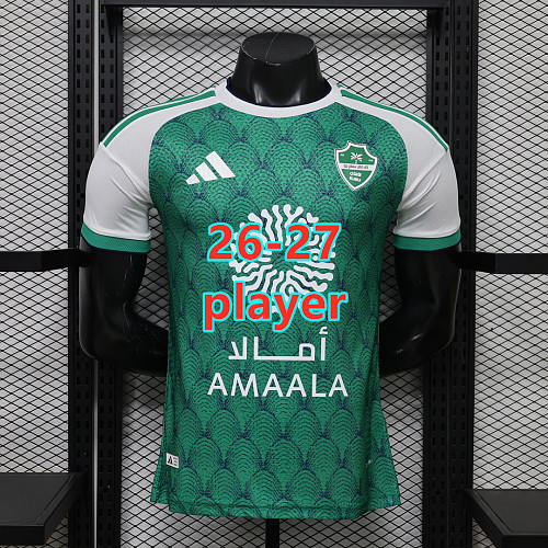 26-27 Al-Ahli Saudi Home Player Version Jersey S-2XL