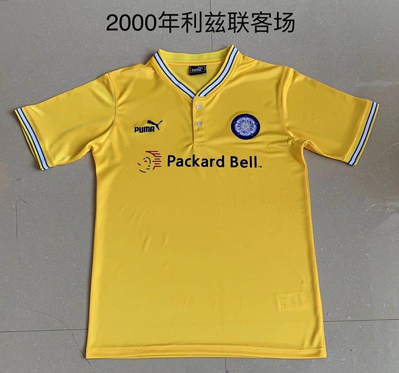 Leed United Away Retro Jersey S-2XL