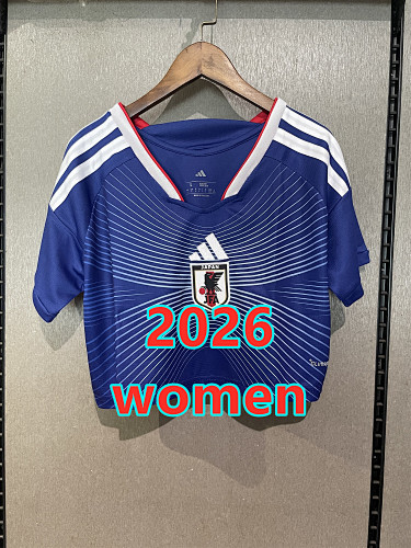 Japan Home Women Short Jersey S-2XL