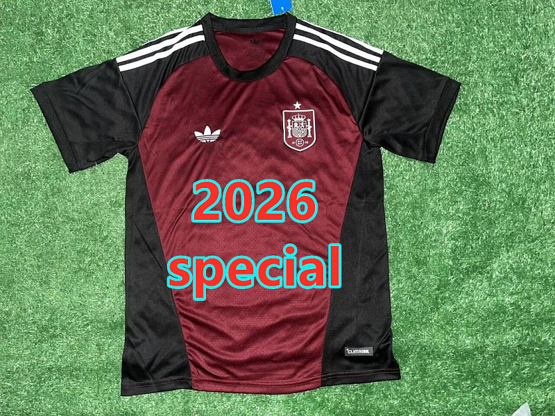 Spain Special Fans Version Jersey S-4XL