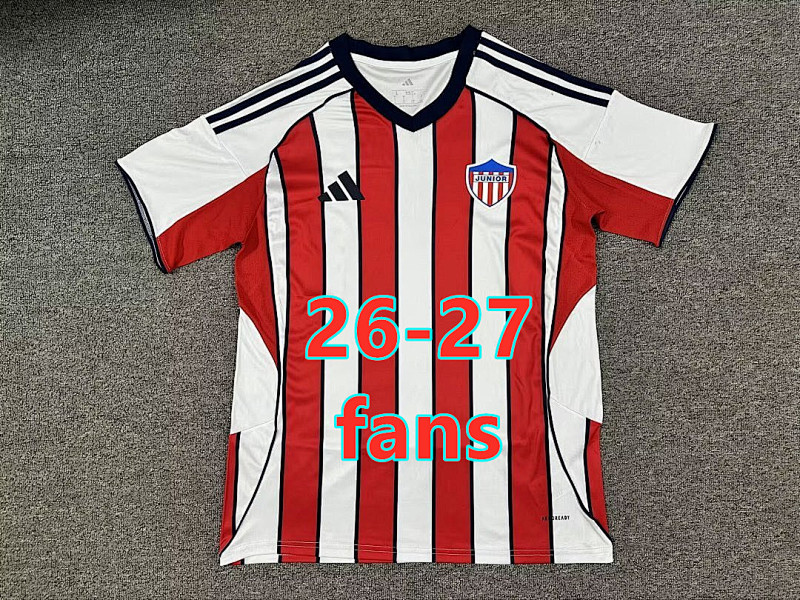 26-27 Barranquilla Home Fans Version Jersey S-4XL