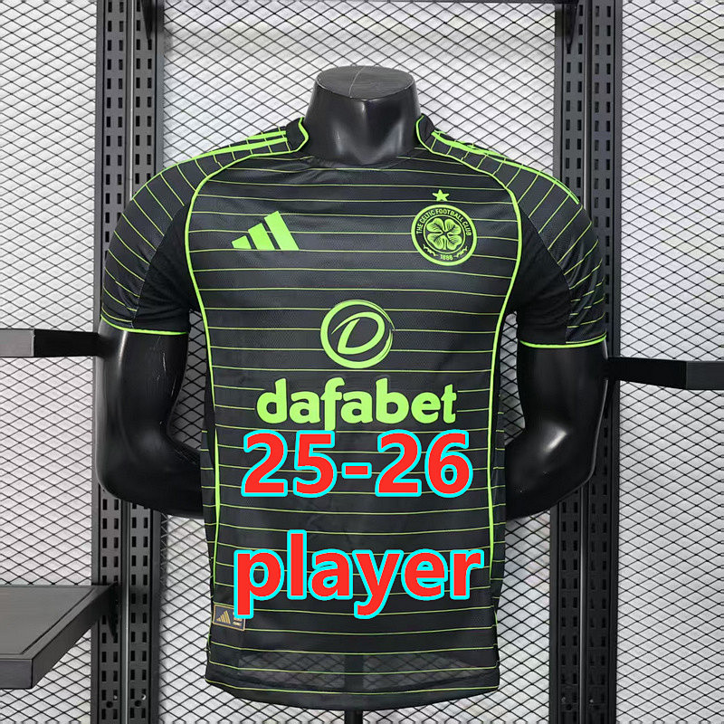 25-26 Celtic Away Player Version Jersey S-2XL
