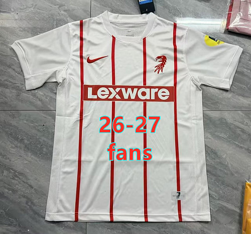 26-27 Freiburg Away Fans Version Jersey S-4XL