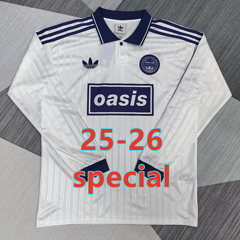 25-26 Oasis Special Fans Long Sleeve Jersey S-4XL