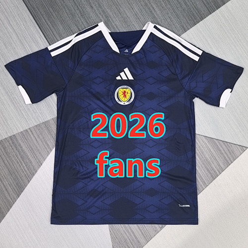 Scotland Home Fans Version Jersey S-4XL