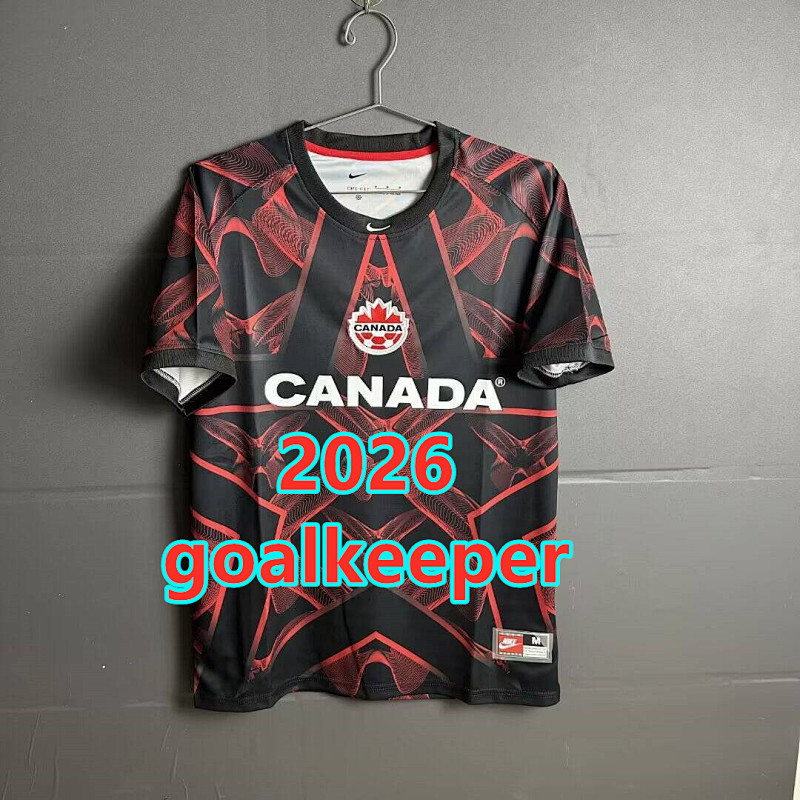 Canada Goalkeeper Fans Version Jersey S-4XL