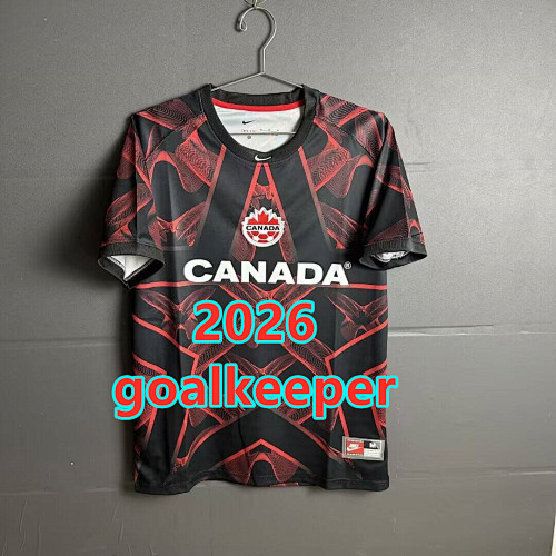 Canada Goalkeeper Fans Version Jersey S-4XL