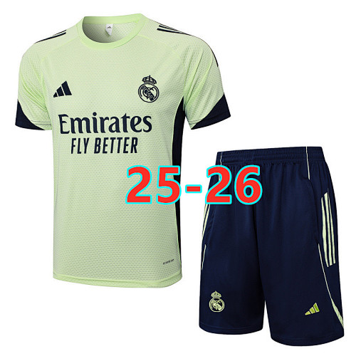 25-26 Real Madrid Short Sleeve Tracksuit S-2XL