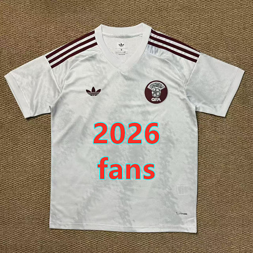 Qatar Away Fans Version Jersey S-4XL