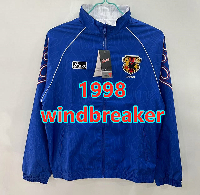 Japan Retro Embroidery Reversible Windbreaker S-2XL