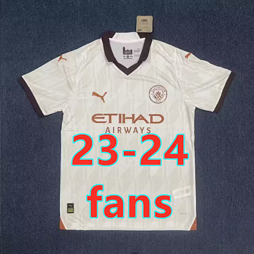 Manchester City Fans Version 23-24 Away Jersey S-2XL