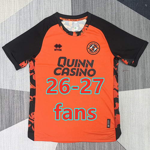 26-27 Dundee United Home Fans Version Jersey S-4XL