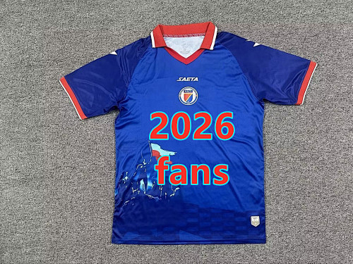 Haïti Home Fans Version Jersey S-4XL