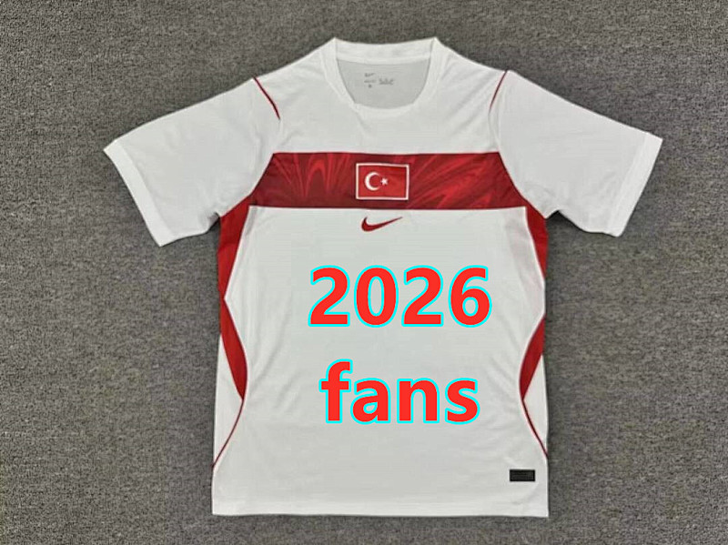 Turkey Home Fans Version Jersey S-4XL