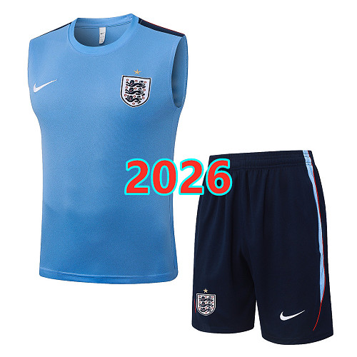 England Short Sleeve Vest Tracksuit S-2XL