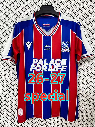 26-27 Crystal Palace Special Fans Version Jersey S-4XL