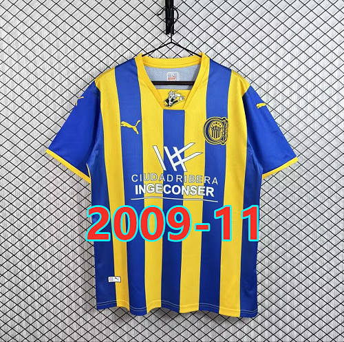 Rosario Central Home Retro Fans Version Jersey S-2XL