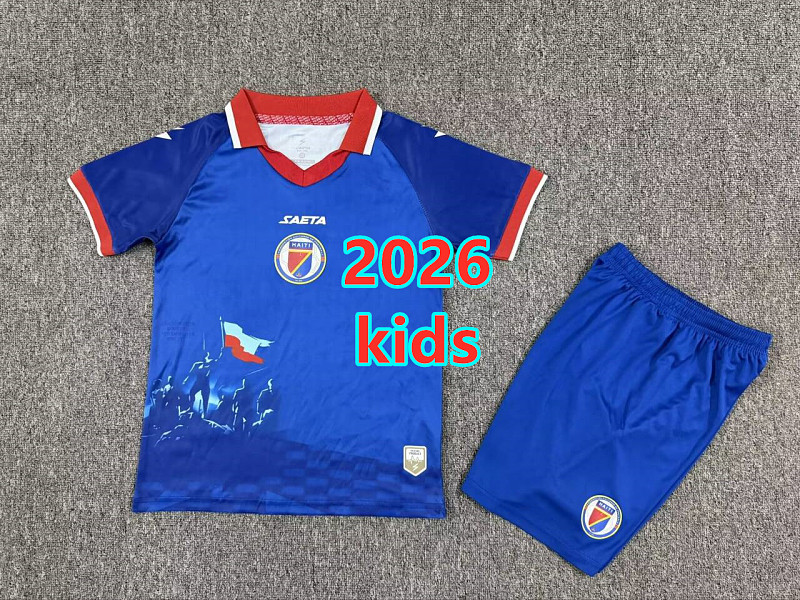Haïti Home Kids Jersey+shorts Kit 16 -28