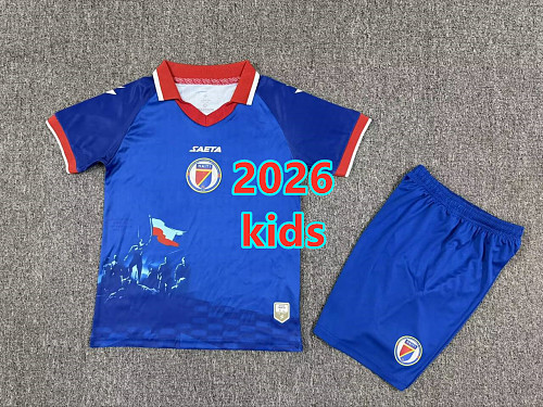 Haïti Home Kids Jersey+shorts Kit 16 -28