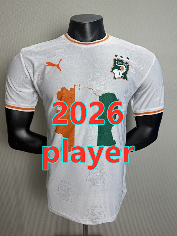 Cote D'Ivoire Special Player Version Jersey S-2XL