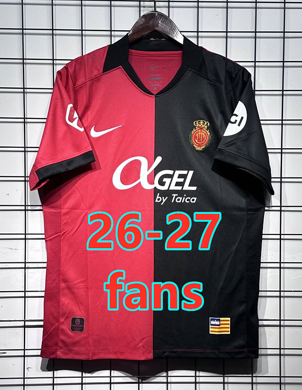26-27 Mallorca Home Fans Version Jersey S-4XL