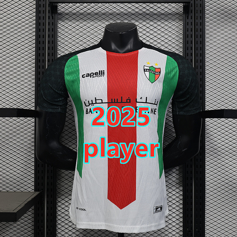 Palestine Home Player Version Jersey S-2XL