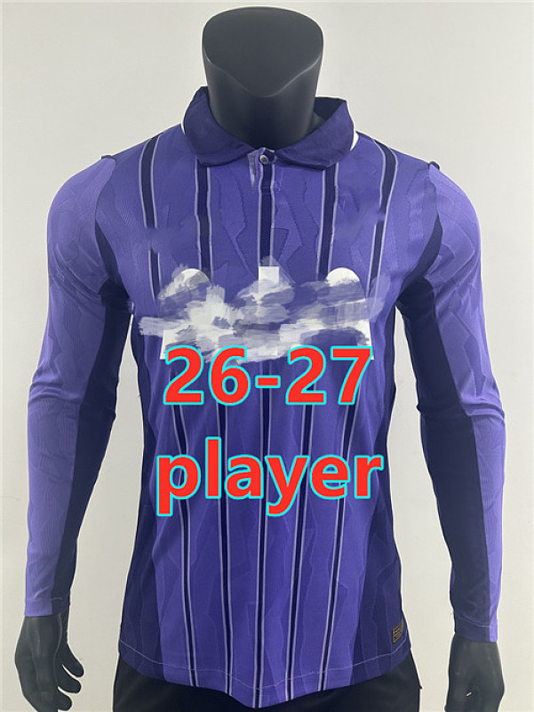 26-27 Tottenham Third Player Long Jersey S-2XL