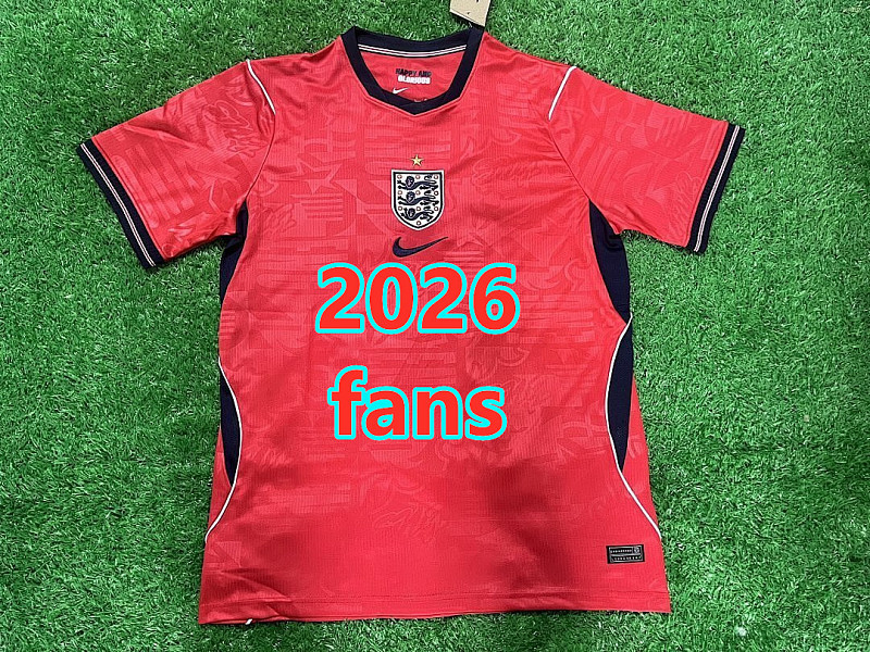 England Away Fans 16 Teams Jersey S-4XL 16