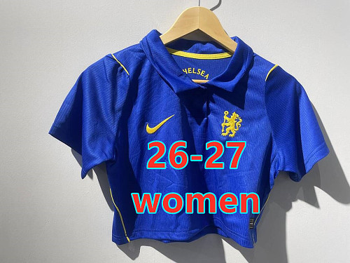 26-27 Chelsea Home Women Short Jersey S-2XL
