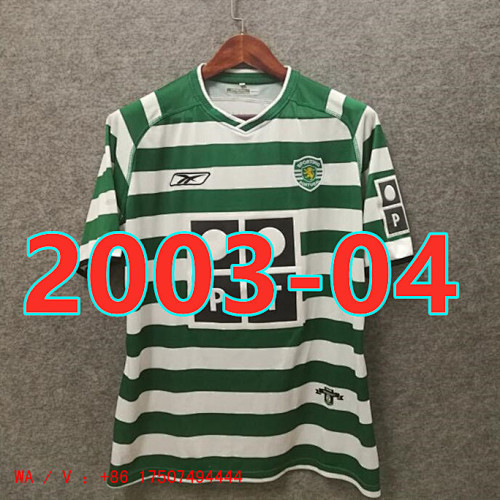 Sporting CP Retro Home Jersey S-4XL