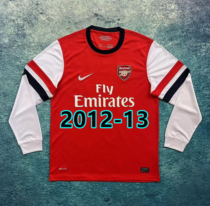 Arsenal Home Retro Long Sleeve Jersey S-2XL