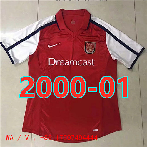 Arsenal Retro TopThai Quality Jersey S-2XL