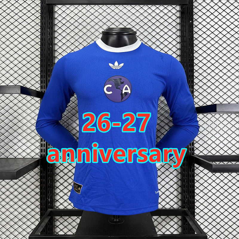 26-27 America Anniversary Player Long Sleeve Jersey S-4XL