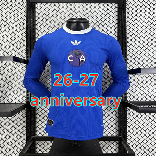 26-27 America Anniversary Player Long Sleeve Jersey S-4XL