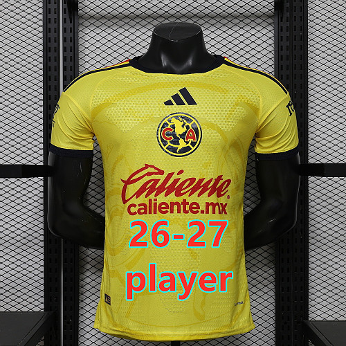 26-27 America Home Player Version Jersey S-4XL