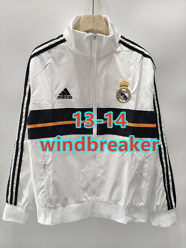 13-14 Real Madrid Retro Windbreaker S-2XL