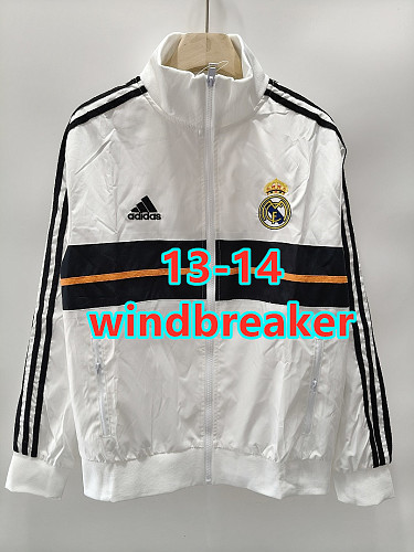13-14 Real Madrid Retro Windbreaker S-2XL