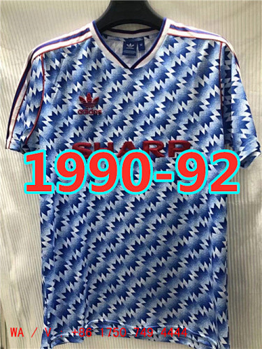 Manchester United Away Retro Jerseys S-Xxl