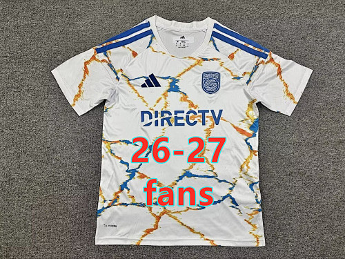 26-27 Santiago Wanderers Away Fans Version Jersey S-4XL