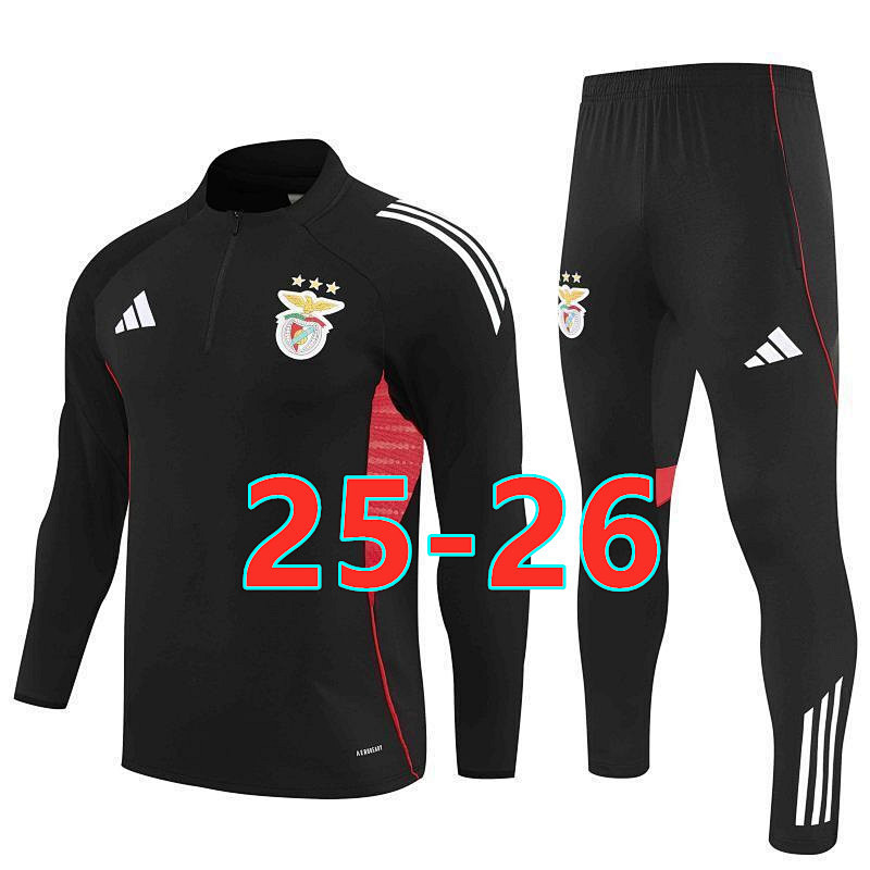25-26 Benfica Long Sleeve Tracksuit S-2XL