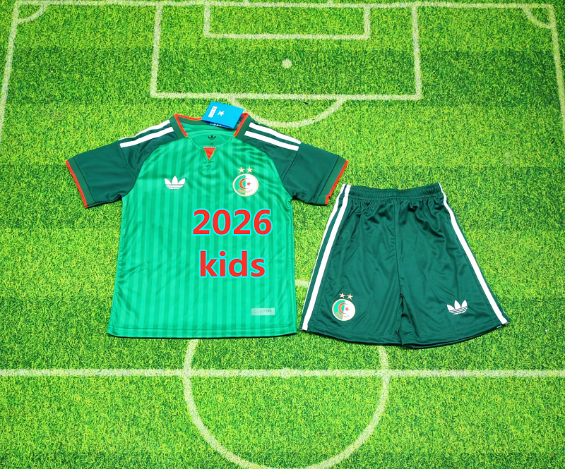 Algeria Away Kids 32 Teams Kit 16 -28 32