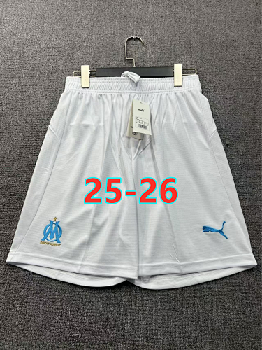 25-26 Marseille Home Shorts S-2XL
