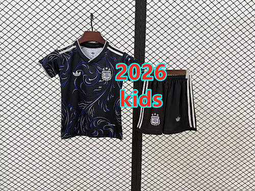 Argentina Away Kids Jersey+shorts Kit 16 -28