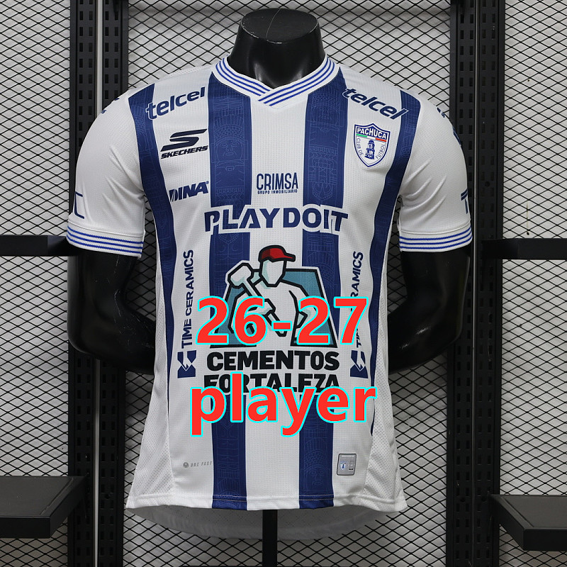 26-27 Pachuca Home Player Version Jersey S-3XL