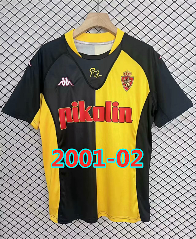Zaragoza Away Retro Jersey S-2XL