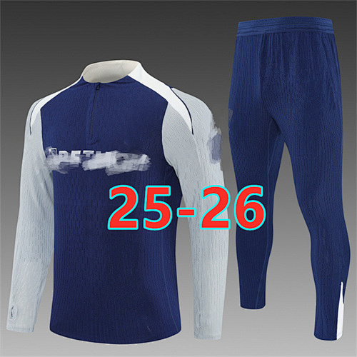 25-26 Tottenham Player Long Sleeve Tracksuit S-2XL