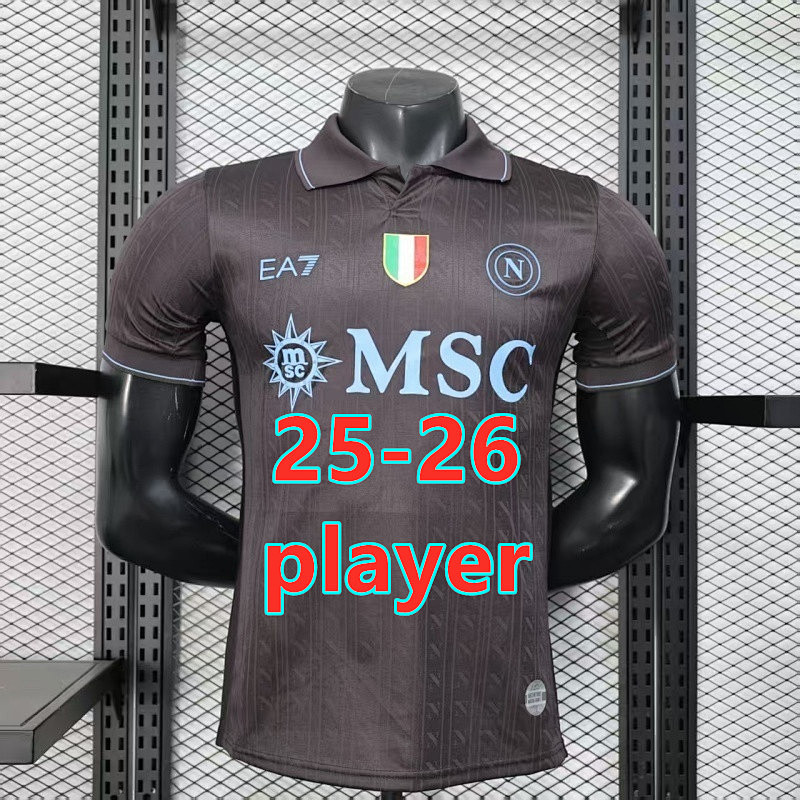 25-26 Napoli Third Player Version Jersey S-4XL