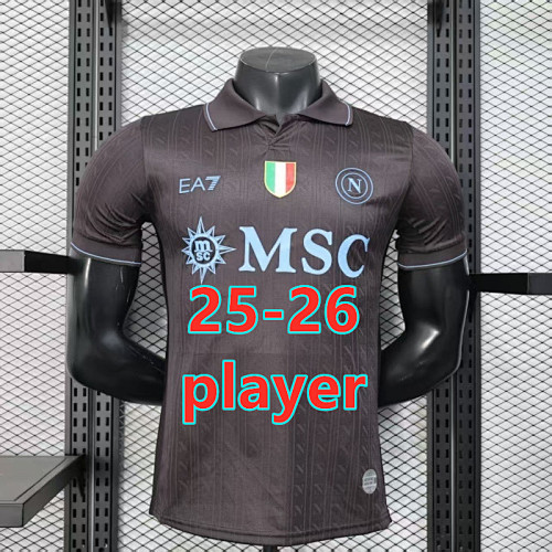 25-26 Napoli Third Player Version Jersey S-4XL