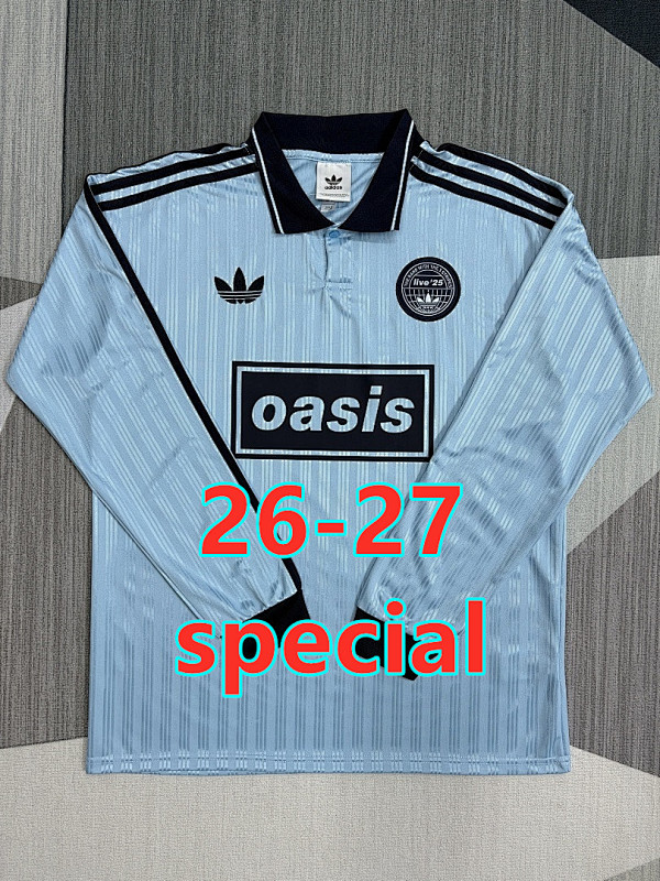 26-27 Oasis Special Fans Long Sleeve Jersey S-4XL